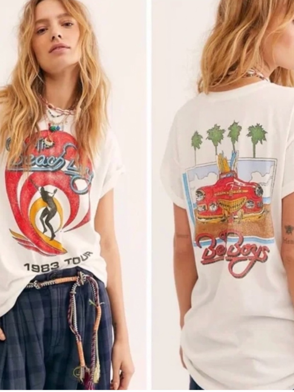 Free People, Daydreamer Beach Boys Tee